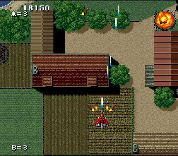 Raiden Trad (USA) screen shot game playing